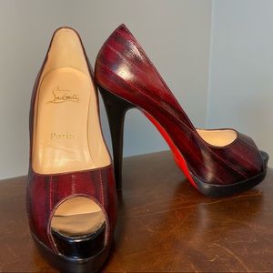 Christian Louboutin Altadama 140 Eel